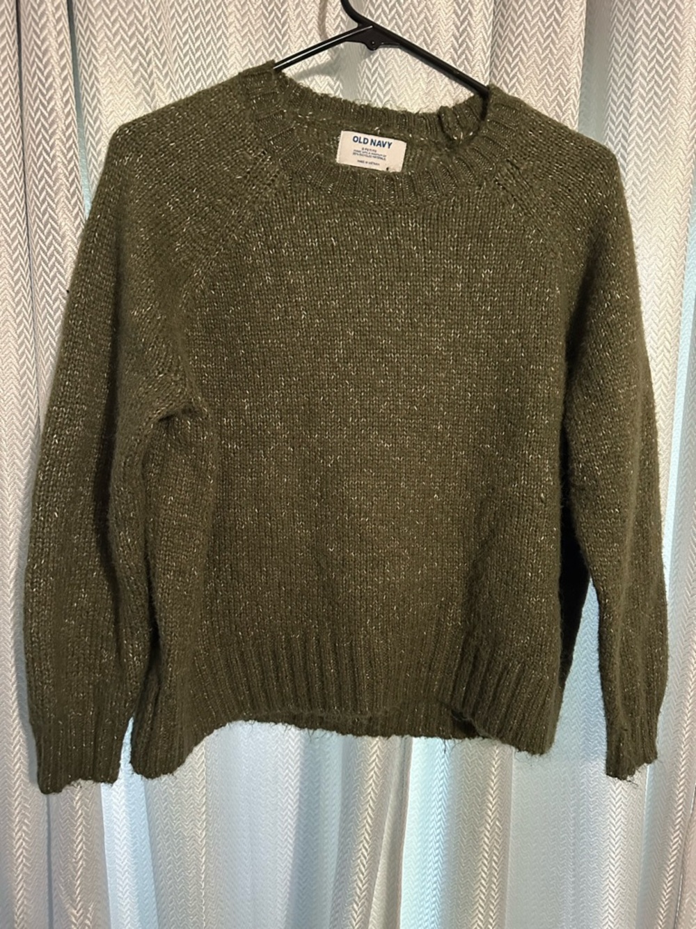 Old Navy Olive Green Crewneck Sweater